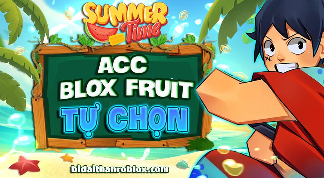 Ảnh minh họa Acc Blox Fruits 50k, Giống Hình 100%